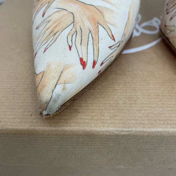 Multi color hand print Christian Louboutins - Picture 7 of 8